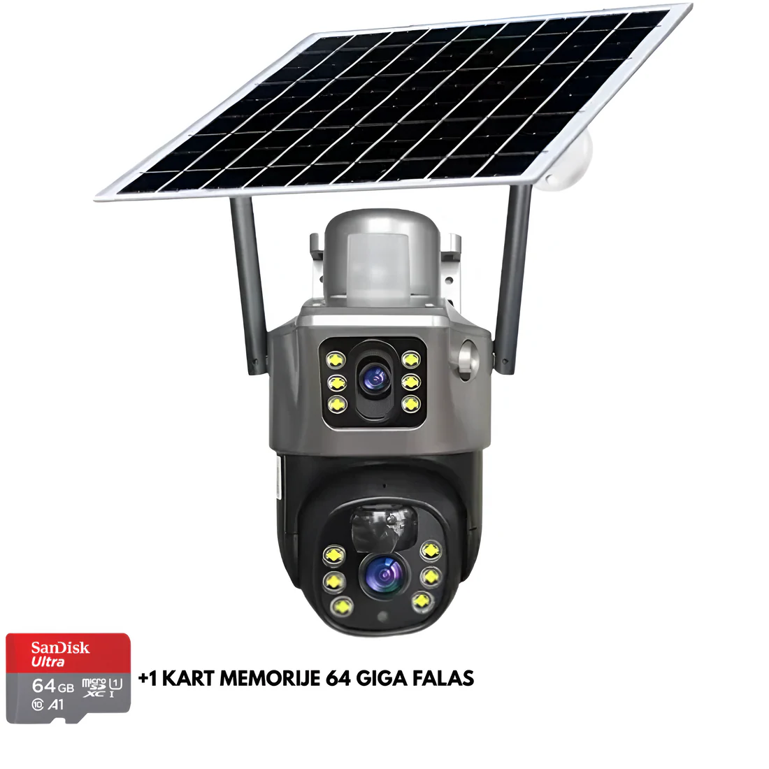 Kamera solare 2 syna (wifi)